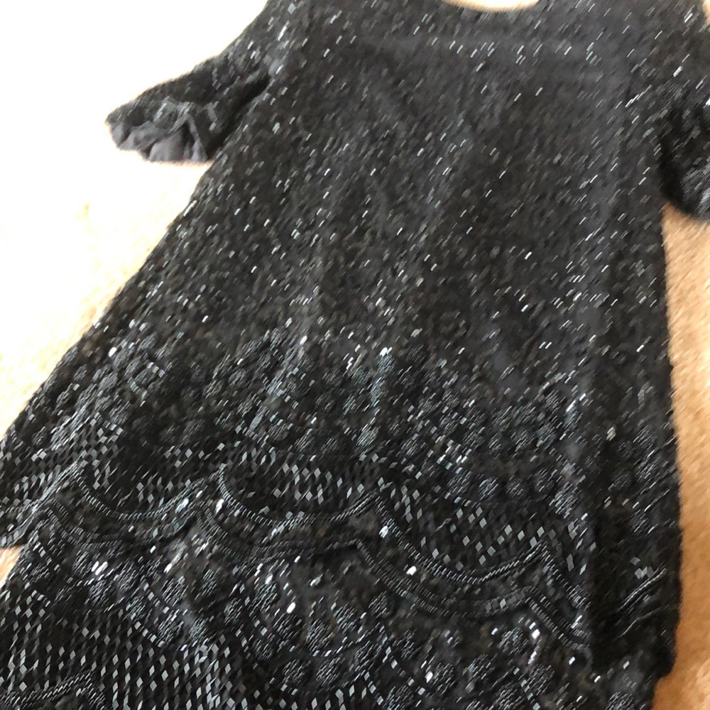 Vintage Elegant beaded dress - Picture 5 of 7